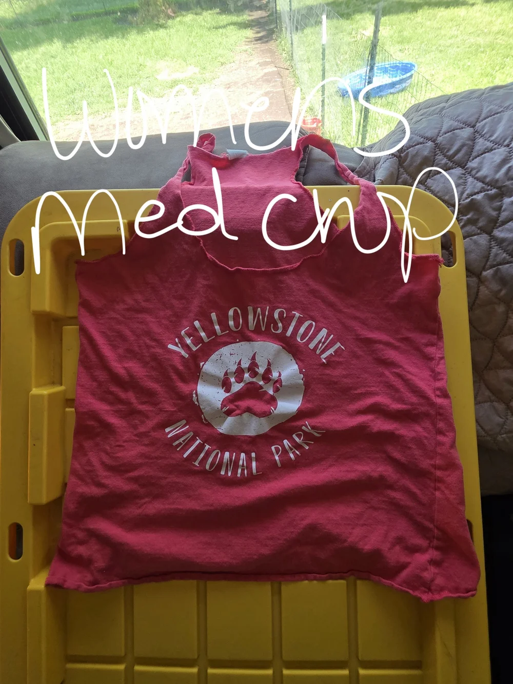 National Park Kids Tank Top - Pink